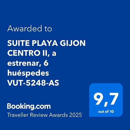 Апартаменты Playa Centro Ii, A Estrenar, 4 Huespedes Vut-5248-as Хихон